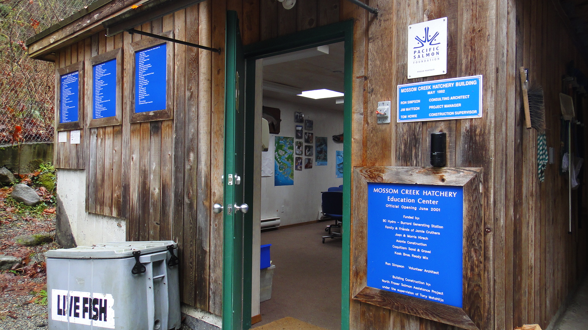 About Us Mossom Creek Hatchery and Education Centre